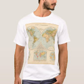 Oude Wereldkaart 32 T-shirt (Voorkant)