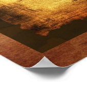 Oude Wereldkaart Antiek Poster (Hoek)