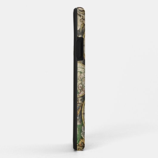 Oude Wereldkaart Case-Mate iPhone Case (Achterkant/rechts)