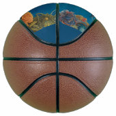 Oude Wereldkaart door CallisC Basketbal (Rechts)