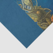 Oude  Wereldkaart door CallisC Tissuepapier (Detail)