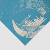 Oude  Wereldkaart door CallisC Tissuepapier (Detail)