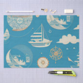 Oude  Wereldkaart door CallisC Tissuepapier (Craft)