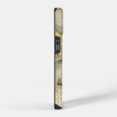 Oude wereldkaart iPhone hoesje (Rechterkant)