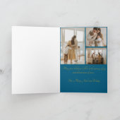 Oude Wereldkaart kerstboom Kaart (Binnen)