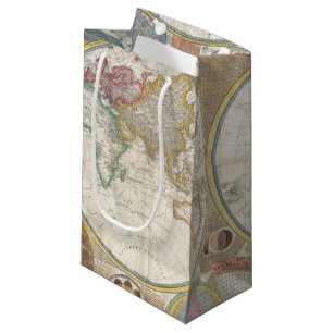 Oude Wereldkaart Klein Cadeauzakje