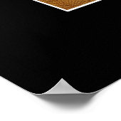 Oude Wereldkaart Motivatie Poster (Hoek)