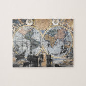 Oude Wereldkaart - Naar Zee Legpuzzel (Horizontaal)