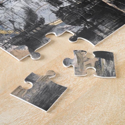 Oude Wereldkaart - Naar Zee Legpuzzel (Zijkant)