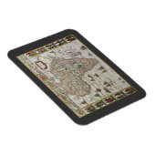 Oude Wereldkaart van Afrika, circa 1635 Magneet (Rechterzijde)