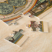 Oude Wereldkaart van Nicolaas Visscher Legpuzzel (Zijkant)