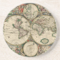 Oude wereldkaart