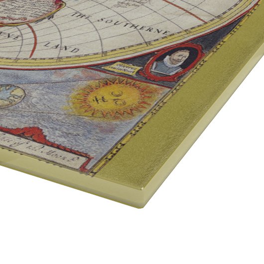  oude wereldkaarten Antiek kaart Snijplank (Hoek)