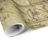oude wereldkaarten Antiek kaarten Cadeaupapier (Rol Hoek)
