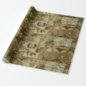Oude wereldkaarten Antieke kaarten Cadeaupapier (Uitgerold)