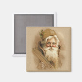 Oude Wereldkerstman 2 Magneet (Voorkant / Achterkant)