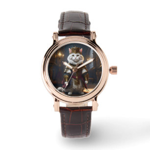 Oude Wereldlijke Witte Renaissancekat, Horloge