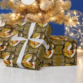 Oude Wereldoorlog Cadeaupapier