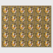 Oude Wereldoorlog Cadeaupapier (Vlak)