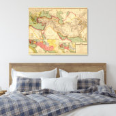 Oude wereldrijken van de Perzen, Macedoniërs Canvas Afdruk (Insitu (Slaapkamer))