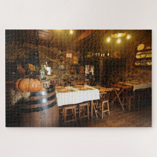 OUDE WERELDRISTAURANTE LEGPUZZEL (Horizontaal)