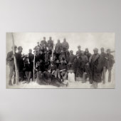 OUDE WEST BUFFALO SOLDIERS 1890 POSTER (Voorkant)