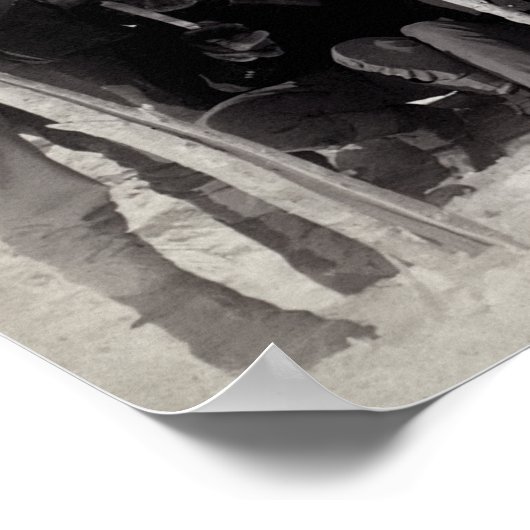 OUDE WEST BUFFALO SOLDIERS 1890 POSTER (Hoek)