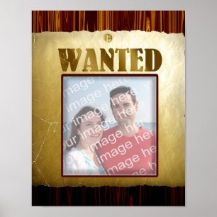 Oude West Gezochte Poster