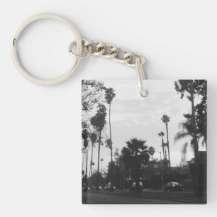 Oude West Hollywood, Los Angeles, Californië Sleutelhanger