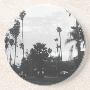 Oude West Hollywood, Los Angeles, Californië Zandsteen Onderzetter