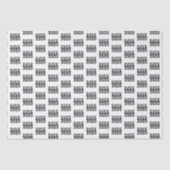 Oude West Klasse van 2025 Afstuderen Tissuepapier (Voorkant)