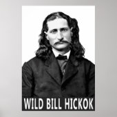 OUDE WEST LEGEND: WILDE BILL HICKOK POSTER (Voorkant)