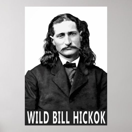 OUDE WEST LEGEND: WILDE BILL HICKOK POSTER (Voorkant)