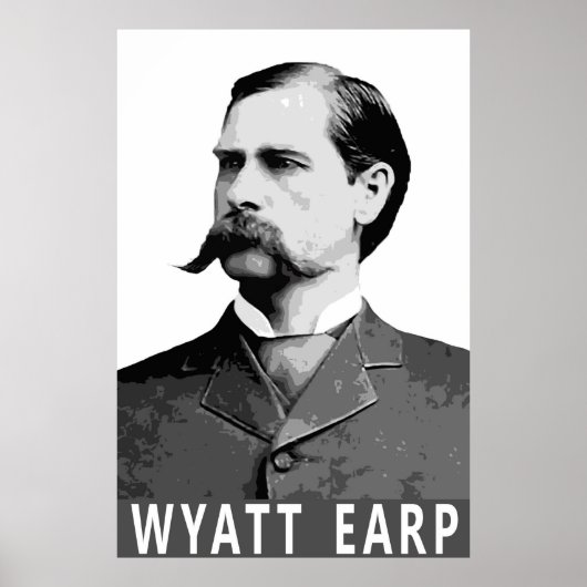 OUDE WEST LEGEND WYATT EARP POSTER (Voorkant)