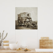 Oude West Photography Wagon van Roger Fenton Poster (Keuken)