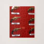 Oude West Six-schutters Legpuzzel (Verticaal)