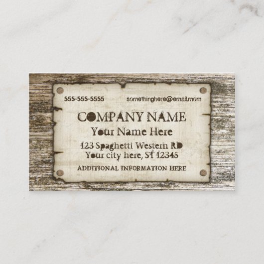 Oude West- Visitekaartjes (Voorkant)