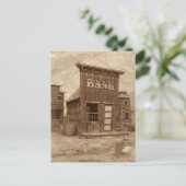 Oude Westelijke Jordaanoever Sepia Briefkaart (Staand voorkant)