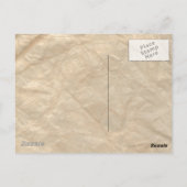 Oude Westelijke Jordaanoever Sepia Briefkaart (Achterkant)