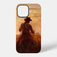 Oude western cowboy portret