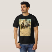 Oude western-cowboys, Hopalong door NC Wyeth T-shirt (Voorkant volledig)