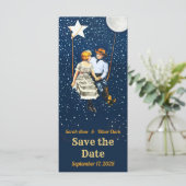 Oude western film poster Save the Date (Staand voorkant)