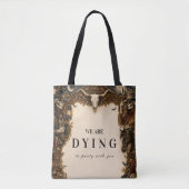 Oude western Halloween-feest Tote Bag (Voorkant)