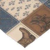Oude Western Patchwork Dekbedovertrek Patroon Tafelkleed (Gekanteld)