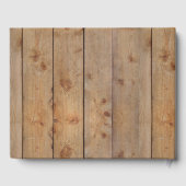 Oude Westerne stijl gezocht Gastenboek (Achterkant)