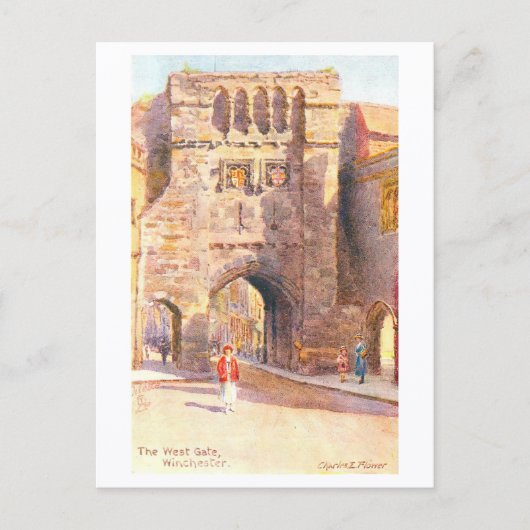 Oude Westpoort, Winchester Briefkaart (Voorkant)