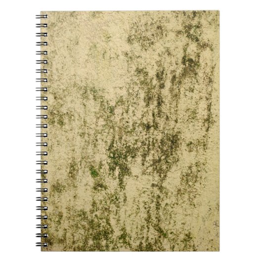 Oude wetherretro donkerroge rou notitieboek (Voorkant)