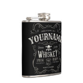 Oude Whiskey-label Aangepaste  liquor Bar Heupfles (Rechts)