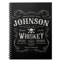 Oude Whiskey-label Aangepaste liquor Bar