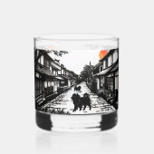 OUDE WHISPERS Chow water rotsen glas (Voorkant)